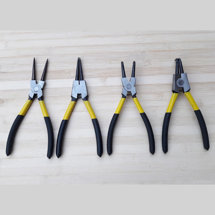 9寸挡圈钳多功能卡环钳卡黄钳内外撑外内直外弯内弯卡簧钳子