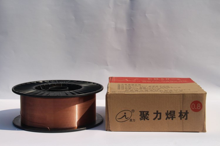 氣體保護焊絲0.8 1.0 1.2二氧化碳盤裝鍍銅二保實芯焊絲