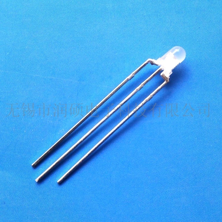 廠家直銷： &Phi;3mm 紅/黃綠 雙色 高品質(zhì) 發(fā)光管