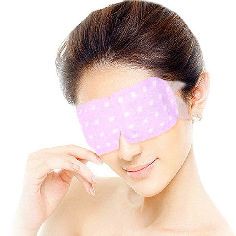 廠家OEM加工蒸汽眼罩薰衣草香味掛耳式熱敷眼罩眼部SPA