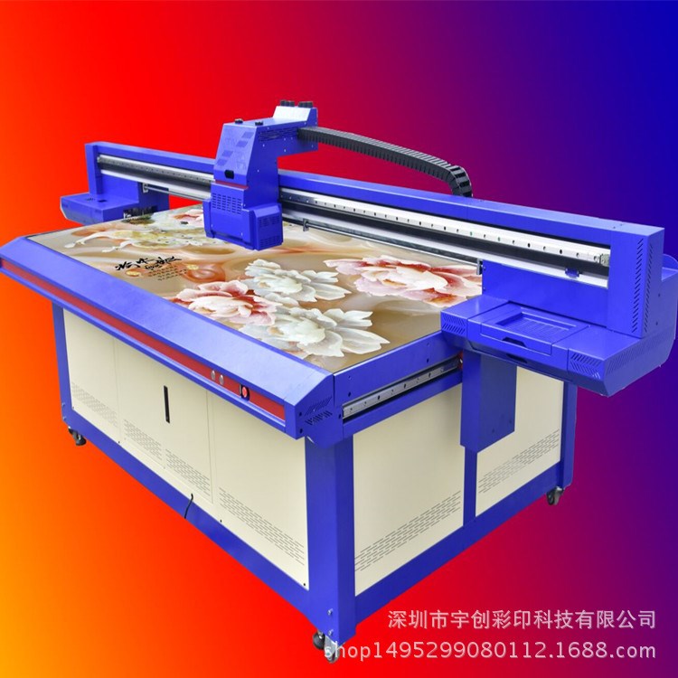 瓷磚也可以印刷瓷磚背景墻彩印機(jī)平面建材打印機(jī)