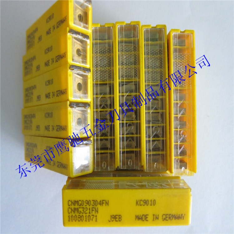 美國肯納數控刀片/數控刀具/硬質合金車刀片CNMG090304FN KC9010