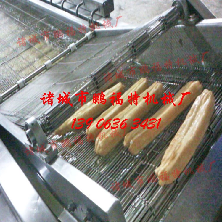 天津油條油炸機 用油少油條油炸機 鵬福特香油果子油炸設備
