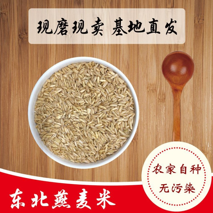 2018東北全胚芽燕麥仁燕麥米500g農(nóng)家自產(chǎn)食品一件代發(fā)