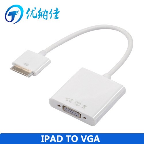 ipad to vga ipad轉(zhuǎn)vga 轉(zhuǎn)接線(xiàn)