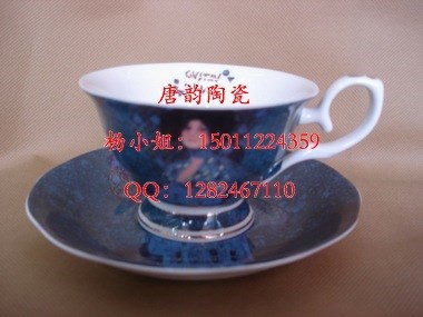 定制禮品茶杯-保溫杯-北京瓷器定做-雙層陶瓷杯-咖啡杯定制-