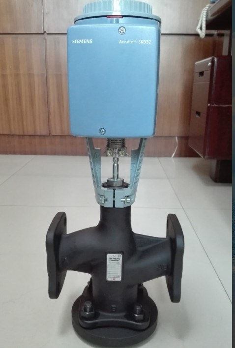 【原裝】西門子電動(dòng)蒸汽溫控閥 電動(dòng)二通調(diào)節(jié)閥 比例積分閥