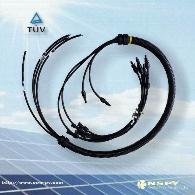 PV線束 太陽能線束 光伏Assemblies 組件 匯流接頭 MC4防水接頭