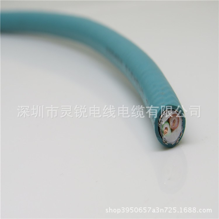 蓝色PROFIBUS(22AWG)总线SIEMENS/西门子DP总线电缆6XV1830-3EH10