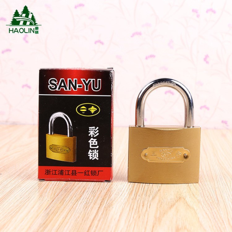 【廠家直銷】通開掛鎖 仿銅掛鎖單開 多規格鎖頭家用表箱鎖小掛鎖