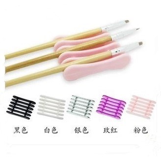 美甲工具批發(fā) 5格筆架 光療水晶筆光療筆架 隨機(jī)顏色 指甲用品