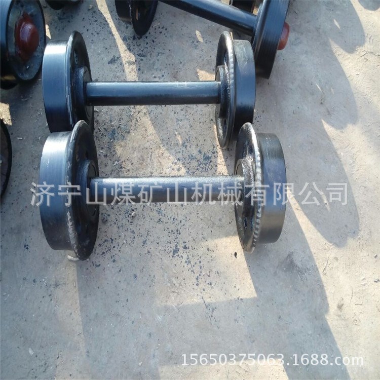 廠家直銷 隧道小窯車輪 空心礦車輪對 實心礦車輪對現貨出售