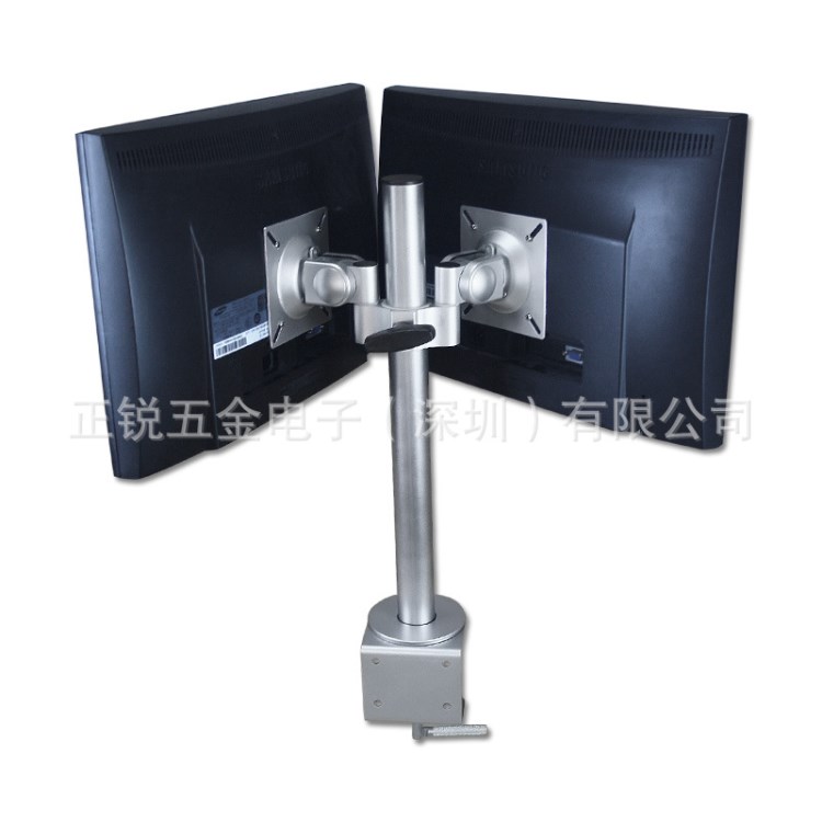 液晶顯示器LED LCD桌面支架10-24寸背靠背雙屏支架可旋轉(zhuǎn)桌面架