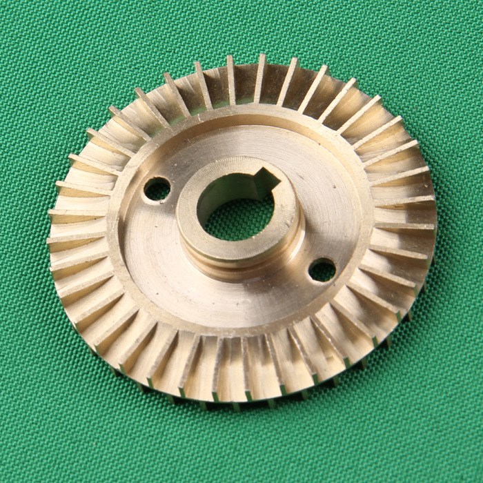 漩涡泵qb60水泵叶轮开式叶轮外径60mm内径12mm厚度6mm