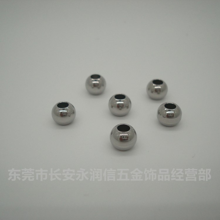 廠家供應(yīng) 不銹鋼珠空心珠圓珠打孔攻牙鋼珠鉆孔鋼球
