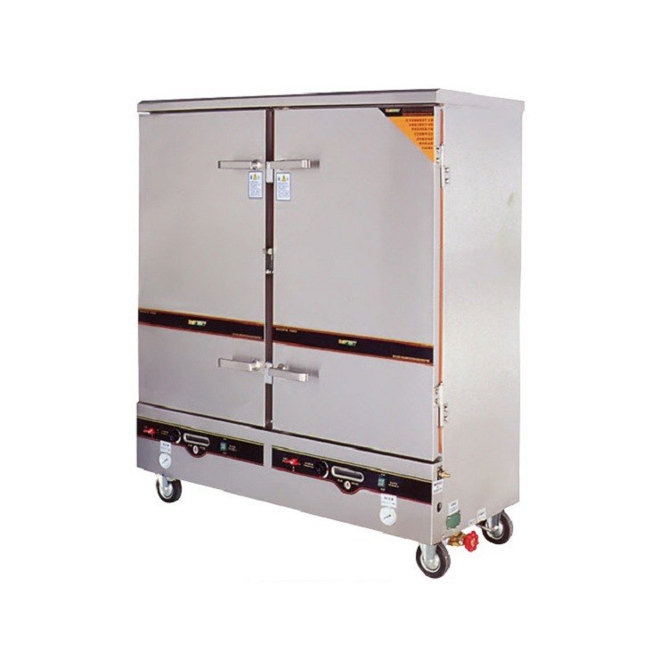 【双门蒸饭车】威尔宝zxy20系列 多功能单双门燃气蒸箱 餐厅酒店商用