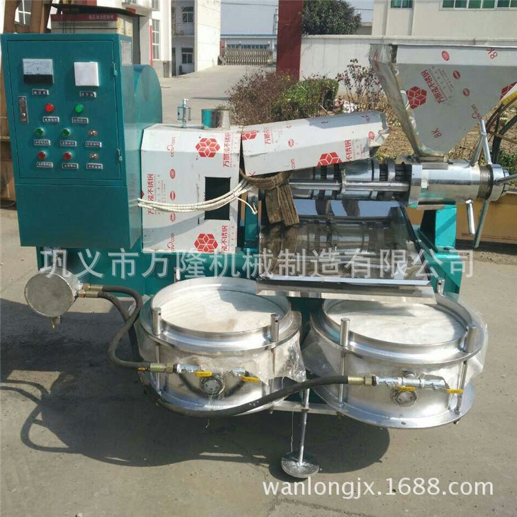 螺旋花生榨油機設備 榨油機價格 全自動菜籽榨油機