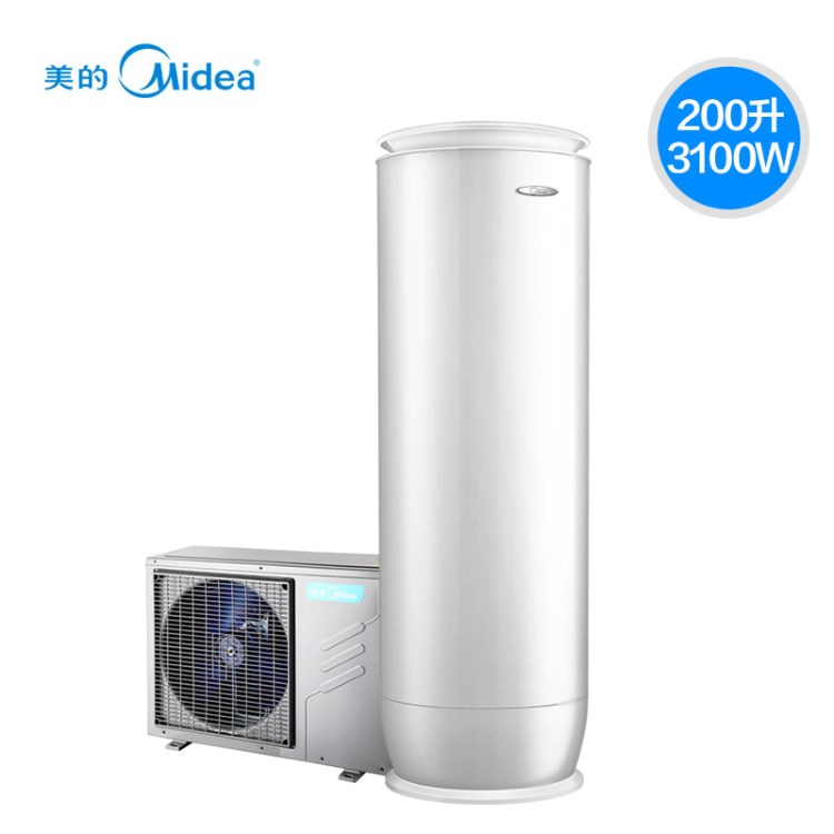 Midea/美的 RSJF-32/R-200/Y-A家用空氣能熱水器200升空氣源熱泵