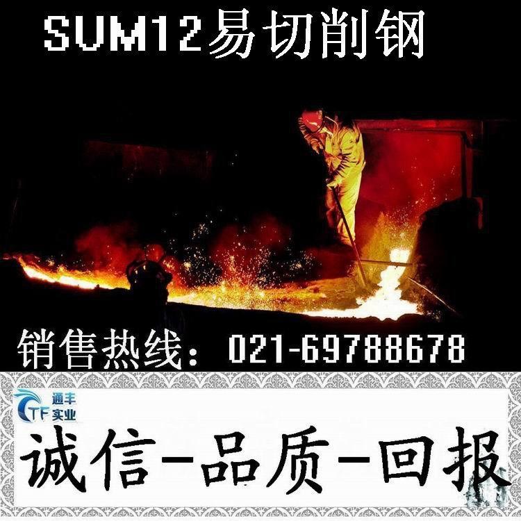 批发兼零售SUM12易切削钢 日标SUM12易车铁 SUM12毛圆