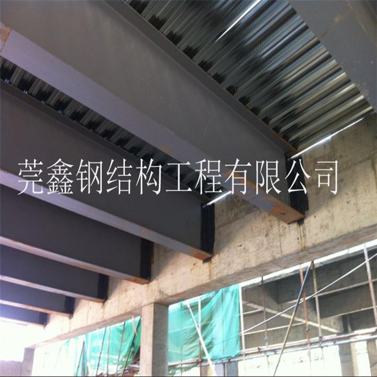 廠家設計加工安裝鋼結構連廊 鋼結構夾層平臺 鋼結構樓屋面頂加層