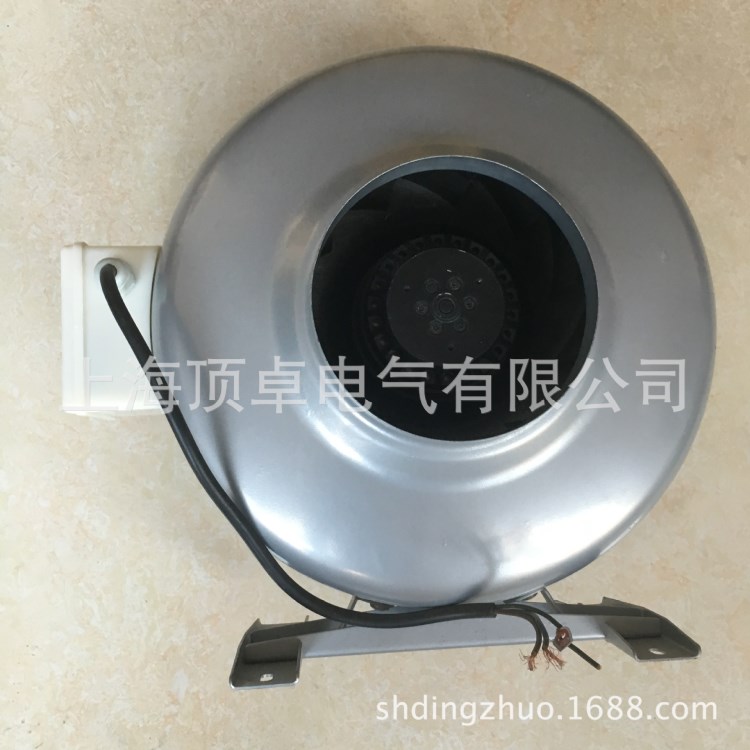 GDF-250A圓形管道排氣換氣扇,廚房廠房排風扇,吊頂增壓用通風機
