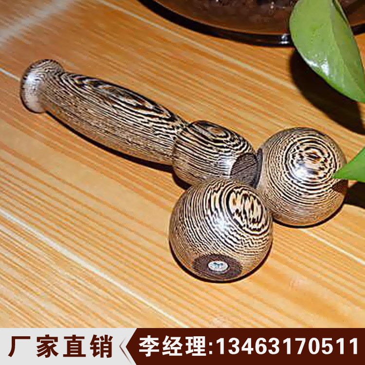 廠家批發(fā)雞翅木按摩器 小型便攜式全身滾動(dòng)按摩器 雞翅木按摩器