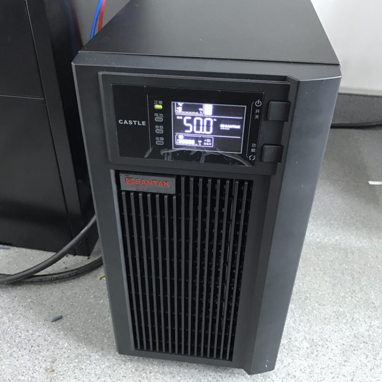 深圳原裝山特upsC3KS UPS不間斷電源3KVA外接12v18AH蓄電池加機柜