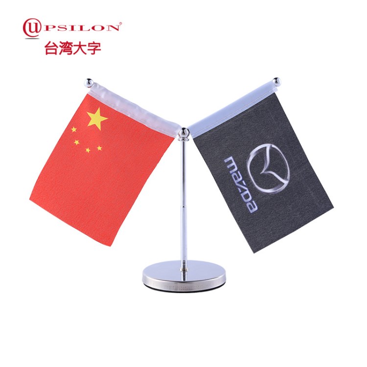 大字牌F33車用Y型伸縮旗組 車旗定制國旗 車載小紅旗汽車內(nèi)飾擺件