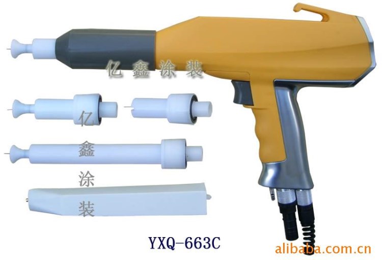 噴塗用途靜電粉末噴槍產品別名400(ml/s)塗料噴出量吸上式塗料供給