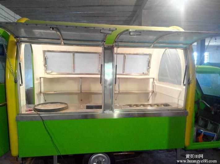 泰州益恒生產多功能小吃車早餐車電動四輪車氣彈簧氣撐
