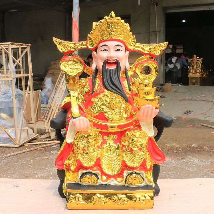 文財(cái)神爺佛像 紅衣財(cái)神 樹脂神像 招財(cái)鎮(zhèn)宅喬遷開業(yè)辦公禮