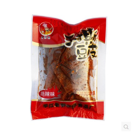 批發(fā)熱賣新品！平江曾師傅手撕豆皮 比傻小子更好吃 一箱10斤