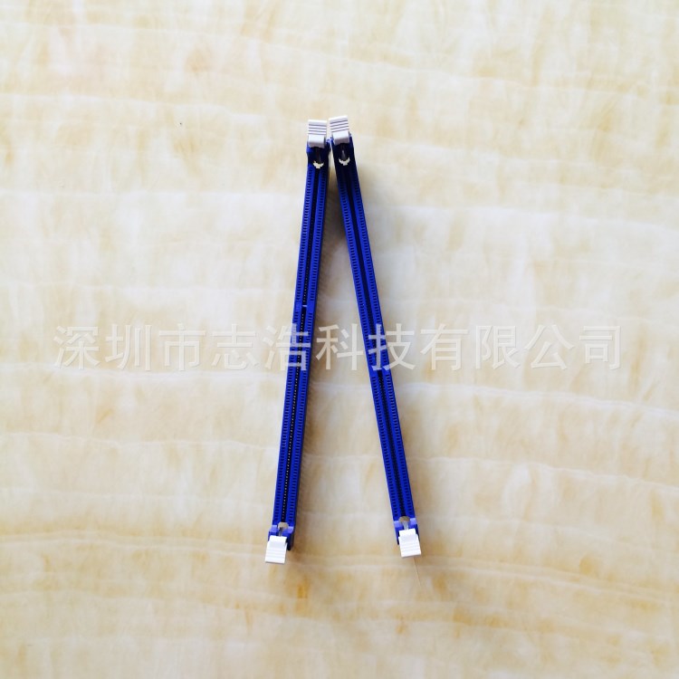 富士康FOXCONN DDR3插槽 蘭色 DDR內(nèi)存條插槽 240P連接器