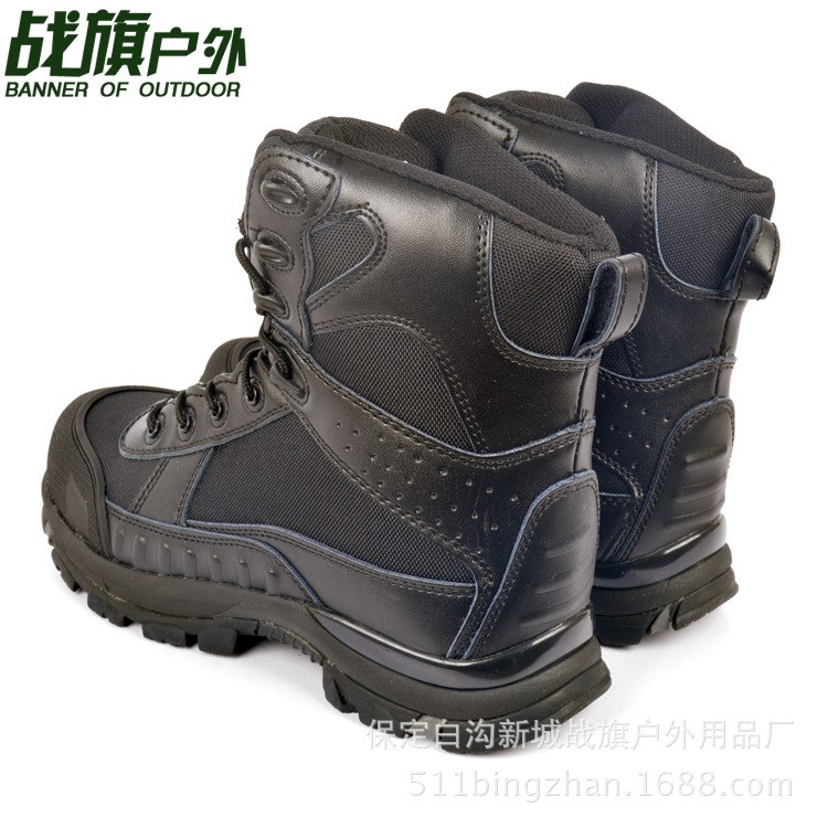 CQB黑色漢克斯高幫黑色叢林戰(zhàn)術(shù)靴軍訓(xùn)運(yùn)動(dòng)鞋沙漠作戰(zhàn)鞋批發(fā)