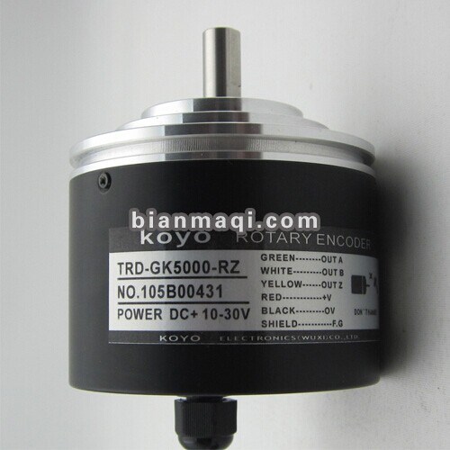 供應全新TRD-GK2500-RZC2 光洋光電增量型旋轉編碼器 實心軸10mm