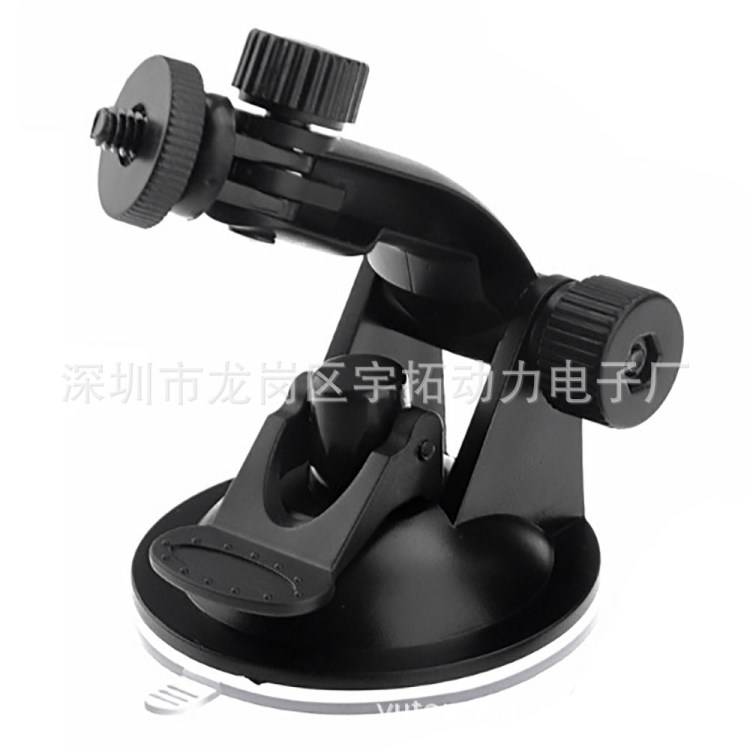 gopro防水?dāng)z像機擋風(fēng)玻璃長頸真空吸盤 運動相機車載支架