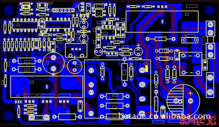 生產(chǎn)單層板車PCB鍍金環(huán)氧板、PCB板子外形也可以按客戶訂制的形狀