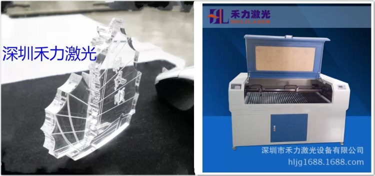 深圳光明東坑導光板展架-地鐵亞克力展示機箱全自動激光切割機