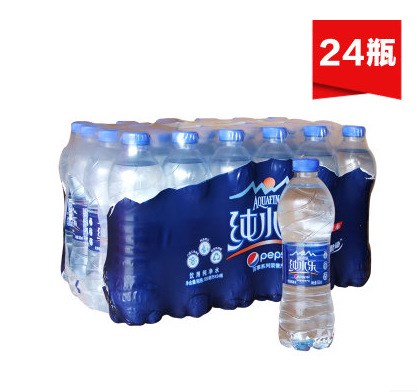 百事可樂 百事水樂550ml 24瓶/箱 凈水 10箱深圳包郵