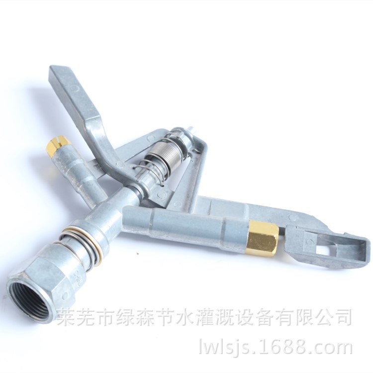 山東萊蕪節(jié)水灌溉用塑料旋轉(zhuǎn)噴頭360度搖臂式噴頭 360旋轉(zhuǎn)噴頭