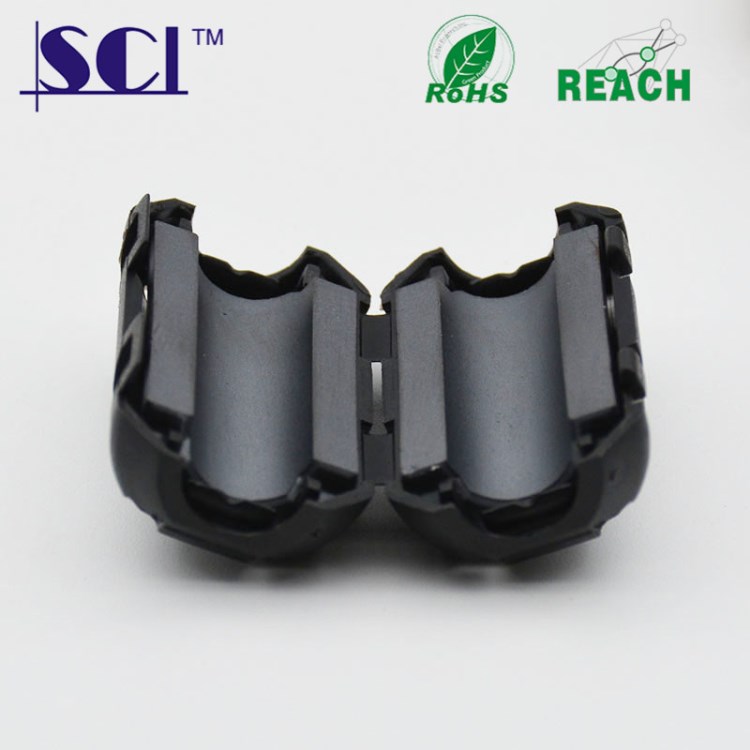 鎳鋅磁環(huán)UF-90B拆卸磁環(huán) 內(nèi)孔9mm 黑色磁環(huán)  抗干擾磁環(huán)一件代發(fā)