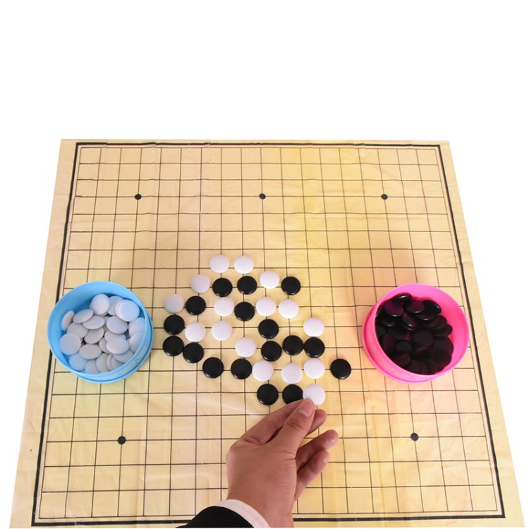 圍棋套裝成人兒童入門初學(xué)者亞克力黑白五子棋親子互動益智游戲棋