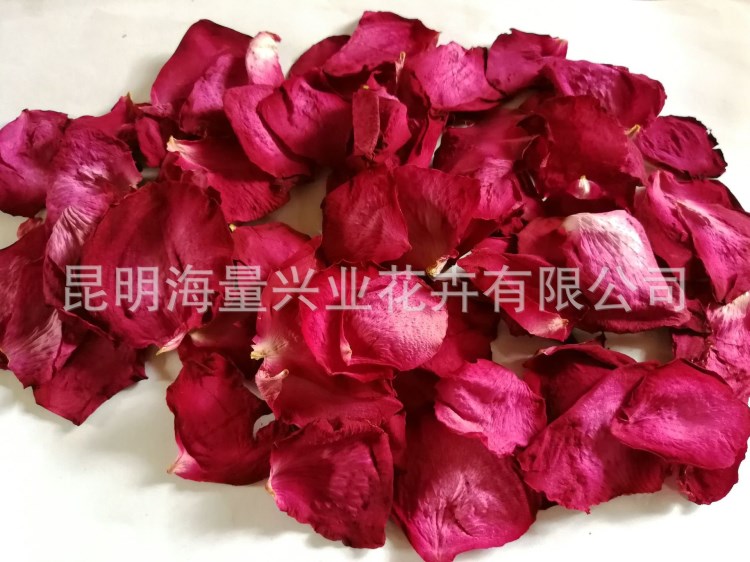 廠家直銷(xiāo)化妝品專(zhuān)用玫瑰花瓣 云南玫瑰花瓣干花 面膜專(zhuān)用玫瑰花瓣