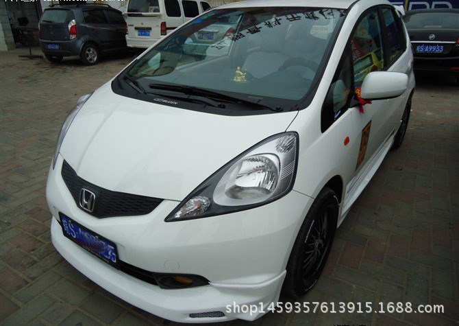 09-13飛度小包圍  09飛度小包圍Honda fit bodykit 新飛度小包圍