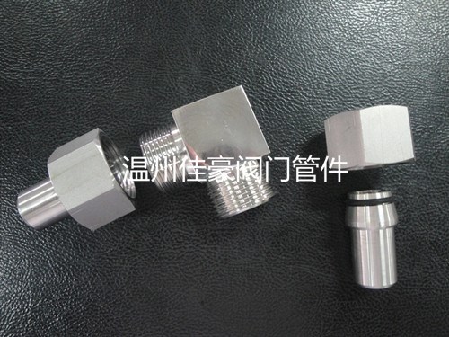 GUV,GEV,GAV帶U形圈密封端直通管焊接接頭，西德福焊接式管接頭