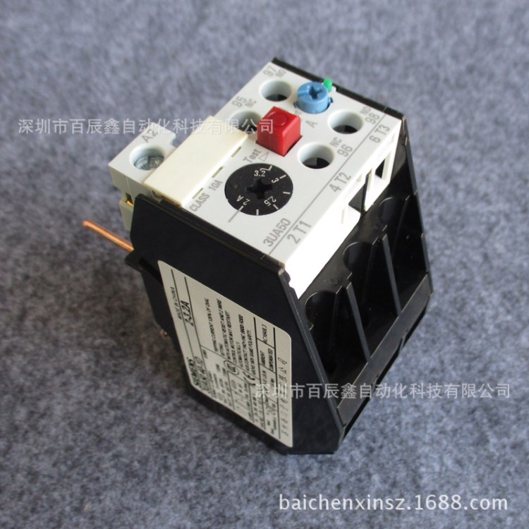 現(xiàn)貨供應(yīng)原裝西門子熱過載繼電器3UA5040-1J 假一賠十