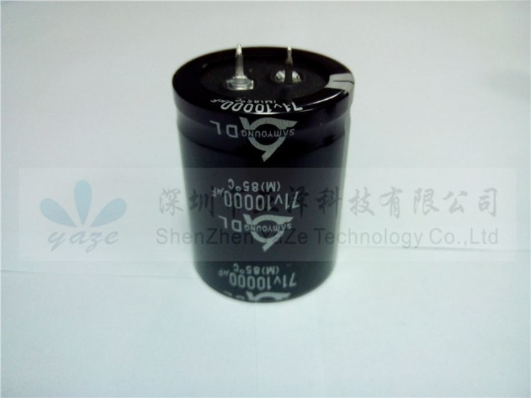 原裝三瑩鋁電解電容 71V 10000UF 35X45mm 音頻專用替換ELAN伊娜