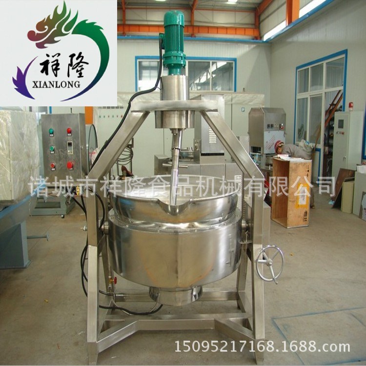 濰坊廠家供應(yīng)小型不銹鋼電磁加熱行星攪拌炒鍋月餅餡攪拌炒鍋