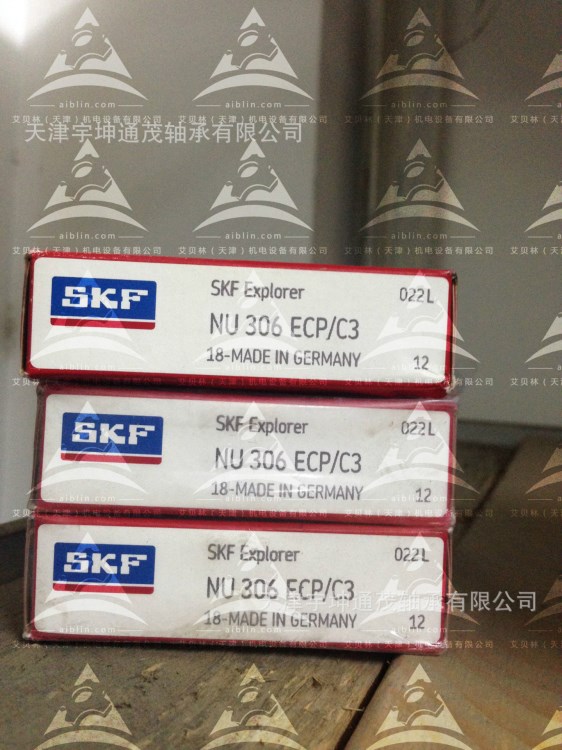 瑞典SKF尼龙保持器圆柱滚子轴承SKF NU306ECP/C3价格，