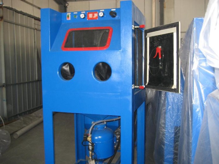 安徽噴砂機 廂式加壓噴砂機 手動高壓噴砂機  陶瓷噴砂機